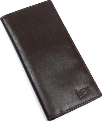 Imex International Men & Women Brown Genuine Leather Wallet(12 Card Slots)