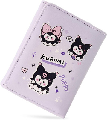 Venzina Girls Casual Pink Artificial Leather Wallet(7 Card Slots)