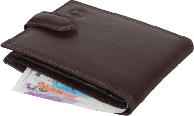 Cotnis Men Casual Green Genuine Leather Wallet(5 Card Slots)