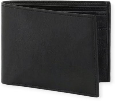 IXORA Men Casual Black Artificial Leather Card Holder(4 Card Slots)
