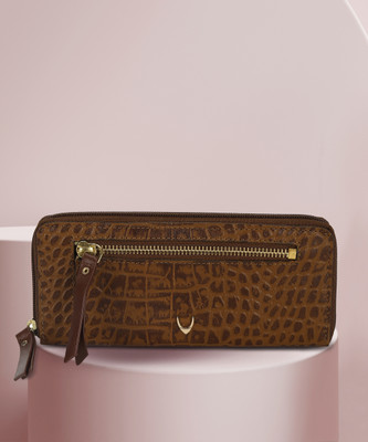 HIDESIGN Women Tan Genuine Leather Wallet(4 Card Slots)