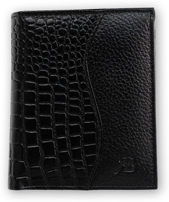 Rich Born Men Evening/Party Black Genuine Leather Wallet(7 Card Slots)