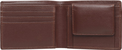 HENEDA Men Casual Brown Artificial Leather Wallet(5 Card Slots)