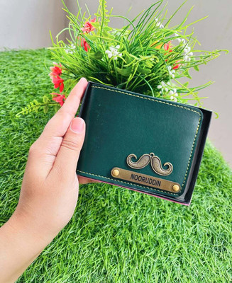 Navya Royal Art Men Casual, Ethnic, Evening/Party, Formal, Travel, Trendy Brown Artificial Leather, Genuine Leather Wallet(5 Card Slots)