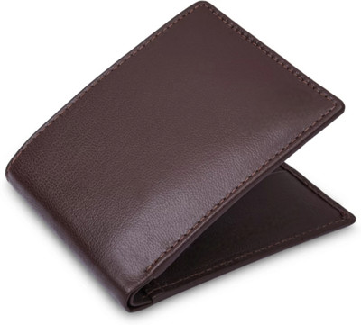 ree cope Men Evening/Party, Formal, Ethnic, Trendy Brown Genuine Leather Wallet(6 Card Slots)