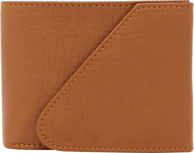 Karma Focus Men Brown Genuine Leather Wallet(5 Card Slots)