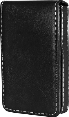 HVH WORLD Men & Women Casual Black Artificial Leather Wallet(12 Card Slots)