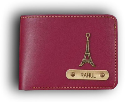 Navya Royal Art Men Casual, Formal, Evening/Party, Formal, Trendy Red Artificial Leather, Genuine Leather Wallet(5 Card Slots)