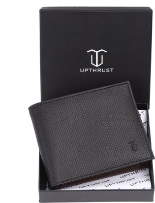 Upthrust Men Casual, Formal Black Artificial Leather Wallet(5 Card Slots)