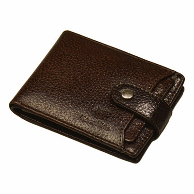 MoonHide Men Evening/Party, Travel, Trendy Brown Genuine Leather Wallet(8 Card Slots)