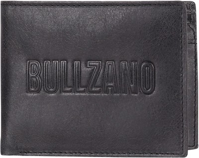 BULLZANO Men Casual, Formal Black Genuine Leather Wallet(8 Card Slots)