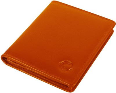 Cotnis Men & Women Trendy, Formal, Travel Tan Genuine Leather Wallet(6 Card Slots)