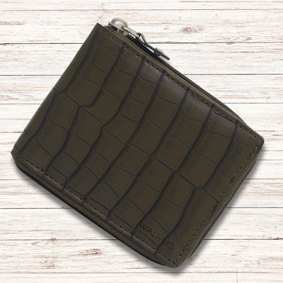 Walrus Men Casual Brown Artificial Leather Wallet(4 Card Slots)