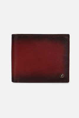 VAN HEUSEN Men Maroon Genuine Leather Wallet(1 Card Slot)