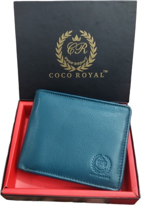 COCO ROYAL Men Casual, Evening/Party, Formal Multicolor Genuine Leather Wallet(8 Card Slots)