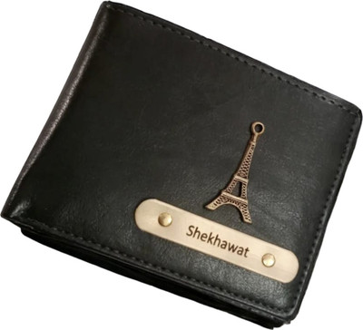 CELED Men Casual, Formal Black Artificial Leather Wallet(6 Card Slots)