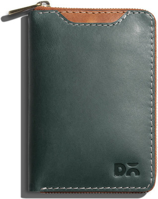 DailyObjects Men & Women Travel Green Artificial Leather Wallet(5 Card Slots)