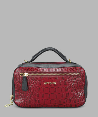 HIDESIGN Women Casual Maroon Genuine Leather Wallet