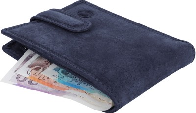 Cotnis Men Casual, Formal, Evening/Party Blue Genuine Leather Wallet(5 Card Slots)