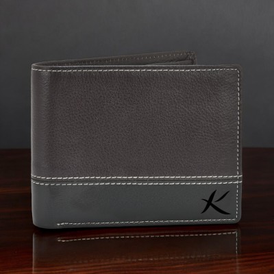 Kastner Men Casual, Formal Brown Genuine Leather Wallet(6 Card Slots)