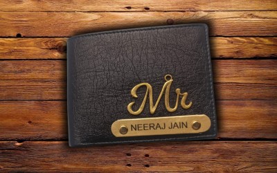 NavyaArts Men Casual Tan Artificial Leather, Genuine Leather Wallet(5 Card Slots)