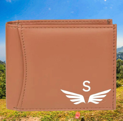 KEYUR Men Casual Tan Artificial Leather Wallet(6 Card Slots)