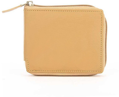 SHAMRIZ Boys Beige Artificial Leather Wallet(3 Card Slots)