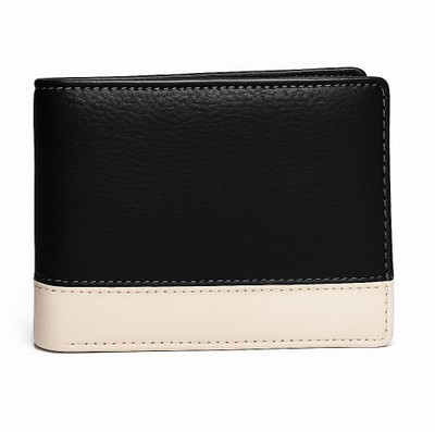 WALLETSTREET Men Casual, Ethnic, Evening/Party, Formal Black Genuine Leather Wallet(11 Card Slots)