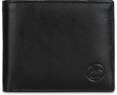 DOLPHIN GLOBAL Men Casual, Formal, Travel Black Genuine Leather Wrist Wallet(6 Card Slots)
