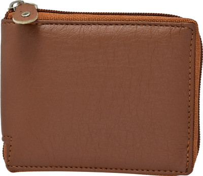 Kastner Men Casual Tan Artificial Leather Wallet(4 Card Slots)