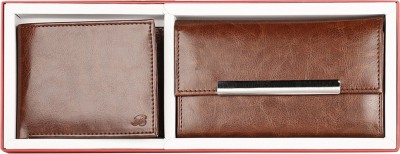 Bata Men Casual Tan Genuine Leather Wallet(4 Card Slots)