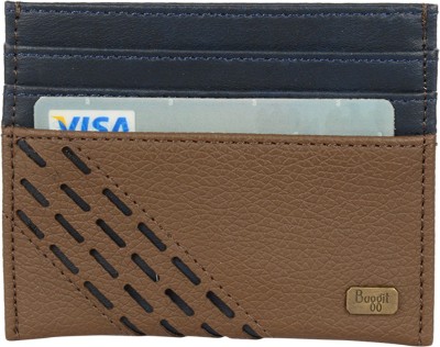Baggit Men Casual Brown Artificial Leather Wallet(3 Card Slots)