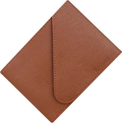 ZnW Men & Women Casual Tan Artificial Leather Wallet(5 Card Slots)