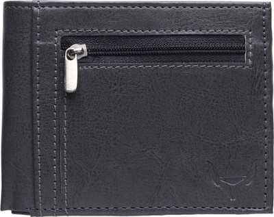 USL Men Casual Grey Artificial Leather Wallet(5 Card Slots)