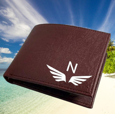 KEYUR Men Casual Brown Artificial Leather Wallet(10 Card Slots)