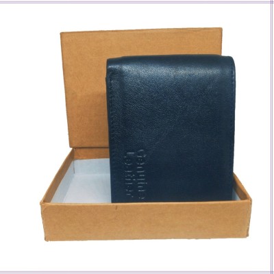 GENUINE LEATHER Men Casual, Formal Black Genuine Leather Wallet(5 Card Slots)