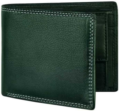 KALSIYANFARM Men Casual Black Artificial Leather Wallet(5 Card Slots)