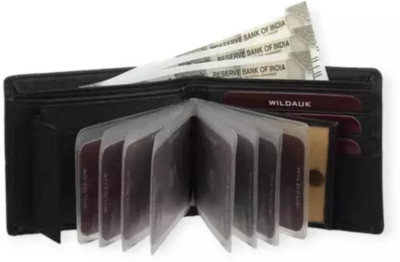 Classic World Men Brown Artificial Leather Wallet(10 Card Slots)