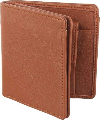 KS ENTERPRISES Men Trendy, Formal, Casual, Travel Tan Artificial Leather Wallet(6 Card Slots)