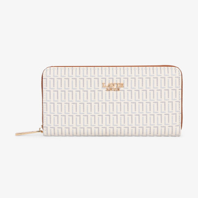 Lavie Luxe Women Casual White Artificial Leather Wallet(8 Card Slots)