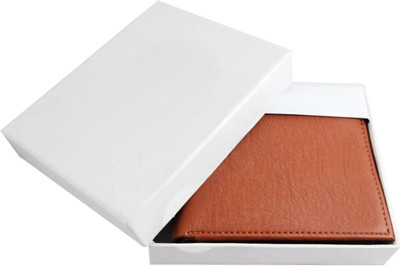 SHAMRIZ Boys Tan Artificial Leather Wallet(5 Card Slots)