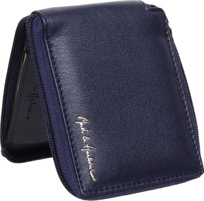 Mast & Harbour Men Casual Blue Artificial Leather Wallet(7 Card Slots)