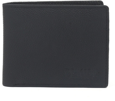 Cortell Clanor Men Casual, Travel, Formal Black Genuine Leather Wallet(4 Card Slots)