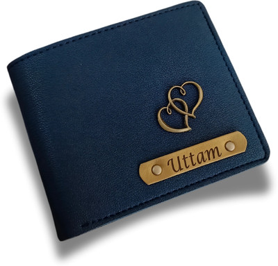 Walletadda Men Casual Blue Artificial Leather Wallet(5 Card Slots)