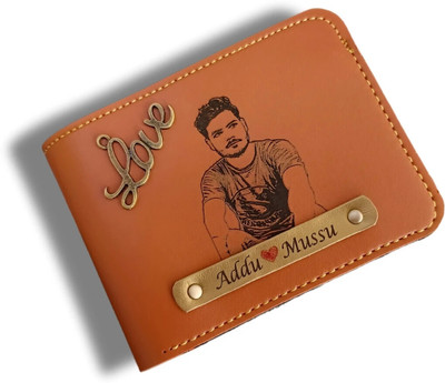 Walletadda Men Casual Brown Artificial Leather Wallet(5 Card Slots)