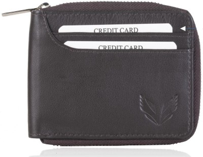 VOGARD Men Brown Genuine Leather Wallet(11 Card Slots)