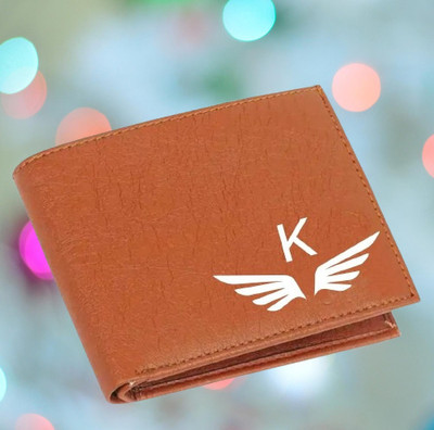 KEYUR Men Casual Tan Artificial Leather Wallet(10 Card Slots)