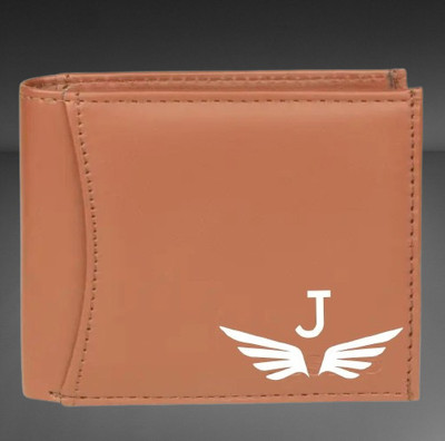 KEYUR Men Casual Tan Artificial Leather Wallet(6 Card Slots)