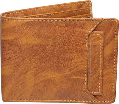 HENEDA Men Casual, Formal, Evening/Party Tan Artificial Leather Wallet(5 Card Slots)