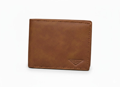 newgold Boys Casual Brown Artificial Leather Card Holder(3 Card Slots)